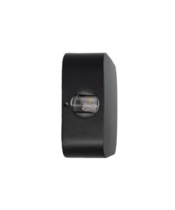 GLOBOSTAR® LUZ 60688 Μοντέρνο Φωτιστικό Τοίχου – Απλίκα LED 8W 1000lm 10° AC 220-240V Αδιάβροχο IP65 Θερμό Λευκό 2700K – CREE XPE Chip & TÜV SÜD Driver – Μαύρο Ματ – Μ13.5 x Π4.5 x Υ13.5cm – 5 Χρόνια Εγγύηση