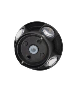 GLOBOSTAR® SOL 60689 Μοντέρνο Φωτιστικό Τοίχου – Απλίκα LED 8W 1000lm 30° AC 220-240V Αδιάβροχο IP65 Θερμό Λευκό 2700K – CREE XPE Chip & TÜV SÜD Driver – Μαύρο Ματ – Μ10 x Π5 x Υ10cm – 5 Χρόνια Εγγύηση