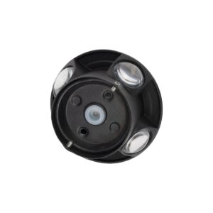GLOBOSTAR® SOL 60689 Μοντέρνο Φωτιστικό Τοίχου – Απλίκα LED 8W 1000lm 30° AC 220-240V Αδιάβροχο IP65 Θερμό Λευκό 2700K – CREE XPE Chip & TÜV SÜD Driver – Μαύρο Ματ – Μ10 x Π5 x Υ10cm – 5 Χρόνια Εγγύηση