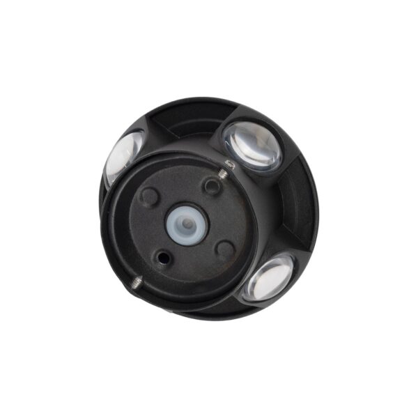 GLOBOSTAR® SOL 60689 Μοντέρνο Φωτιστικό Τοίχου – Απλίκα LED 8W 1000lm 30° AC 220-240V Αδιάβροχο IP65 Θερμό Λευκό 2700K – CREE XPE Chip & TÜV SÜD Driver – Μαύρο Ματ – Μ10 x Π5 x Υ10cm – 5 Χρόνια Εγγύηση