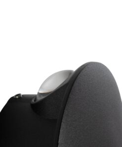 GLOBOSTAR® SOL 60689 Μοντέρνο Φωτιστικό Τοίχου – Απλίκα LED 8W 1000lm 30° AC 220-240V Αδιάβροχο IP65 Θερμό Λευκό 2700K – CREE XPE Chip & TÜV SÜD Driver – Μαύρο Ματ – Μ10 x Π5 x Υ10cm – 5 Χρόνια Εγγύηση