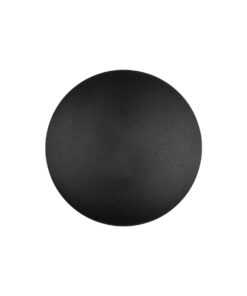 GLOBOSTAR® SOL 60690 Μοντέρνο Φωτιστικό Τοίχου – Απλίκα LED 12W 1500lm 30° AC 220-240V Αδιάβροχο IP65 Θερμό Λευκό 2700K – CREE XPE Chip & TÜV SÜD Driver – Μαύρο Ματ – Μ12 x Π5.5 x Υ12cm – 5 Χρόνια Εγγύηση