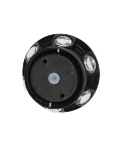 GLOBOSTAR® SOL 60690 Μοντέρνο Φωτιστικό Τοίχου – Απλίκα LED 12W 1500lm 30° AC 220-240V Αδιάβροχο IP65 Θερμό Λευκό 2700K – CREE XPE Chip & TÜV SÜD Driver – Μαύρο Ματ – Μ12 x Π5.5 x Υ12cm – 5 Χρόνια Εγγύηση