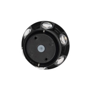 GLOBOSTAR® SOL 60690 Μοντέρνο Φωτιστικό Τοίχου – Απλίκα LED 12W 1500lm 30° AC 220-240V Αδιάβροχο IP65 Θερμό Λευκό 2700K – CREE XPE Chip & TÜV SÜD Driver – Μαύρο Ματ – Μ12 x Π5.5 x Υ12cm – 5 Χρόνια Εγγύηση
