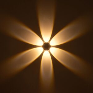 GLOBOSTAR® SOL 60690 Μοντέρνο Φωτιστικό Τοίχου – Απλίκα LED 12W 1500lm 30° AC 220-240V Αδιάβροχο IP65 Θερμό Λευκό 2700K – CREE XPE Chip & TÜV SÜD Driver – Μαύρο Ματ – Μ12 x Π5.5 x Υ12cm – 5 Χρόνια Εγγύηση