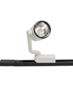 GLOBOSTAR® TRACKOLD-2PH 60875 Διφασική Ράγα 3 Καλωδίων 2L+1N για Σύστημα Ράγας Trackold-2PH AC 220-240V IP20 – Μαύρο Ματ – Μ100 x Π5 x Υ1cm