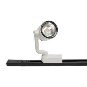 GLOBOSTAR® TRACKOLD-2PH 60875 Διφασική Ράγα 3 Καλωδίων 2L+1N για Σύστημα Ράγας Trackold-2PH AC 220-240V IP20 – Μαύρο Ματ – Μ100 x Π5 x Υ1cm