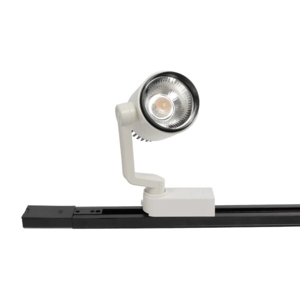 GLOBOSTAR® TRACKOLD-2PH 60875 Διφασική Ράγα 3 Καλωδίων 2L+1N για Σύστημα Ράγας Trackold-2PH AC 220-240V IP20 – Μαύρο Ματ – Μ100 x Π5 x Υ1cm