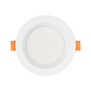 GLOBOSTAR® WATERA 60898 Χωνευτό Downlight Σποτ Panel Μπάνιου & WC LED 12W 1500lm 120° AC 220-240V Αδιάβροχο IP54 Ρυθμιζόμενο Λευκό CCT με Διακόπτη στο Σώμα 2700K/4500K/6000K Dimmable – Lumileds SMD Chip & TÜV SÜD Driver – Λευκό Ματ – Μ10.8 x Π10.8 x Υ3.2cm / Q9cm – 3 Χρόνια Εγγύηση