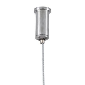 GLOBOSTAR® DIAMOND TRIO 61146 Μοντέρνο Κρεμαστό Φωτιστικό Οροφής LED 150W 18379lm 360° AC 220-240V IP20 Ρυθμιζόμενο Λευκό CCT με Χειριστήριο από 2700K έως 6000K Dimmable – Lumileds SMD Chip – Μαυρό Ματ – Μ170 x Π170 x Υ60cm – 3 Χρόνια Εγγύηση