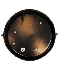 GLOBOSTAR® BOATLIGHT 61623 Vintage Φωτιστικό Καραβοχελώνα Τοίχου & Οροφής με Ντουί 1 x E27 AC 220-240V Αδιάβροχο IP65 – Χάλκινο Παλαιωμένο Εφέ Σκουριάς Ματ – Μ17.5 x Π17.5 x Υ9cm