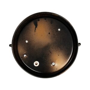 GLOBOSTAR® BOATLIGHT 61623 Vintage Φωτιστικό Καραβοχελώνα Τοίχου & Οροφής με Ντουί 1 x E27 AC 220-240V Αδιάβροχο IP65 – Χάλκινο Παλαιωμένο Εφέ Σκουριάς Ματ – Μ17.5 x Π17.5 x Υ9cm