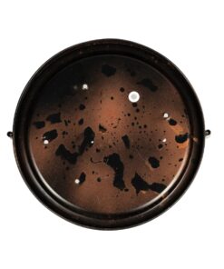 GLOBOSTAR® BOATLIGHT 61624 Vintage Φωτιστικό Καραβοχελώνα Τοίχου & Οροφής με Ντουί 2 x E27 AC 220-240V Αδιάβροχο IP65 – Χάλκινο Παλαιωμένο Εφέ Σκουριάς Ματ – Μ24 x Π24 x Υ11cm