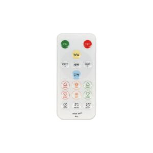 kelvo® GLOW 61675 Μοντέρνο Φωτιστικό Οροφής LED 89W 8900lm 360° AC 220-240V IP20 Ρυθμιζόμενο Λευκό CCT με Χειριστήριο από 2700K έως 6000K Dimmable – Lumileds SMD Chip – Χρυσό Πλατίνα & Λευκό Νήμα – Μ150 x Π150 x Υ30cm – 3 Χρόνια Εγγύηση