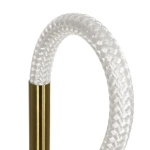 kelvo® GLOW 61685 Μοντέρνο Επιτραπέζιο Φωτιστικό Πορτατίφ LED 18W 1800lm 360° AC 220-240V IP20 Ρυθμιζόμενο Λευκό CCT με Αφή 2700K/4500K/6000K Dimmable – Lumileds SMD Chip – Χρυσό Πλατίνα & Λευκό Νήμα – Μ30 x Π30 x Υ60cm – 3 Χρόνια Εγγύηση