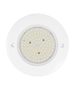 GLOBOSTAR® POOLARTY 61714 Υποβρύχιο Φωτιστικό για Σιντριβάνια/Πισίνες LED 8W 680lm 120° DC 12V Αδιάβροχο IP68 Ψυχρό Λευκό 6000K Dimmable – Bridgelux SMD Chip – 1m VDE Rubber Καλώδιο – Μ13 x Π13 x Υ2cm – 3 Χρόνια Εγγύηση