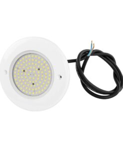 GLOBOSTAR® POOLARTY 61714 Υποβρύχιο Φωτιστικό για Σιντριβάνια/Πισίνες LED 8W 680lm 120° DC 12V Αδιάβροχο IP68 Ψυχρό Λευκό 6000K Dimmable – Bridgelux SMD Chip – 1m VDE Rubber Καλώδιο – Μ13 x Π13 x Υ2cm – 3 Χρόνια Εγγύηση