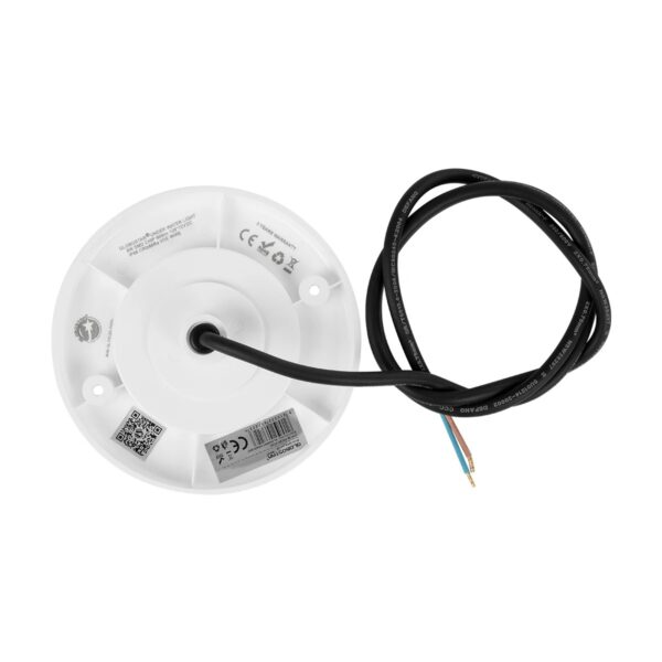 GLOBOSTAR® POOLARTY 61715 Υποβρύχιο Φωτιστικό για Σιντριβάνια/Πισίνες LED 8W 640lm 120° DC 12V Αδιάβροχο IP68 Φυσικό Λευκό 4500K Dimmable – Bridgelux SMD Chip – 1m VDE Rubber Καλώδιο – Μ13 x Π13 x Υ2cm – 3 Χρόνια Εγγύηση