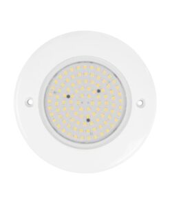 GLOBOSTAR® POOLARTY 61716 Υποβρύχιο Φωτιστικό για Σιντριβάνια/Πισίνες LED 8W 600lm 120° DC 12V Αδιάβροχο IP68 Θερμό Λευκό 2700K Dimmable – Bridgelux SMD Chip – 1m VDE Rubber Καλώδιο – Μ13 x Π13 x Υ2cm – 3 Χρόνια Εγγύηση