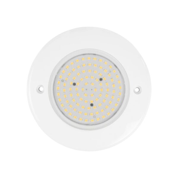 GLOBOSTAR® POOLARTY 61716 Υποβρύχιο Φωτιστικό για Σιντριβάνια/Πισίνες LED 8W 600lm 120° DC 12V Αδιάβροχο IP68 Θερμό Λευκό 2700K Dimmable – Bridgelux SMD Chip – 1m VDE Rubber Καλώδιο – Μ13 x Π13 x Υ2cm – 3 Χρόνια Εγγύηση