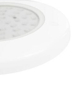 GLOBOSTAR® POOLARTY 61718 Υποβρύχιο Φωτιστικό για Σιντριβάνια/Πισίνες LED 8W 560lm 120° DC 12V Αδιάβροχο IP68 RGB Dimmable – Bridgelux SMD Chip – 1m VDE Rubber Καλώδιο – Μ13 x Π13 x Υ2cm – 3 Χρόνια Εγγύηση