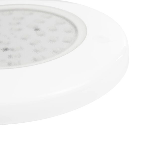GLOBOSTAR® POOLARTY 61718 Υποβρύχιο Φωτιστικό για Σιντριβάνια/Πισίνες LED 8W 560lm 120° DC 12V Αδιάβροχο IP68 RGB Dimmable – Bridgelux SMD Chip – 1m VDE Rubber Καλώδιο – Μ13 x Π13 x Υ2cm – 3 Χρόνια Εγγύηση