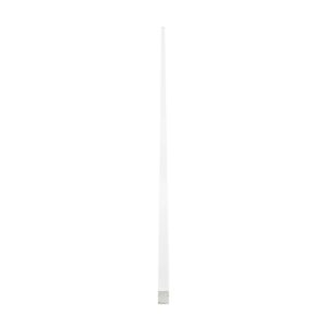 GLOBOSTAR® ALP-LINEAR LUMILINE 61763-3M Επιφανειακό / Κρεμαστό / Επιτοίχιο Προφίλ Αλουμινίου με Λευκό Γαλακτερό Πατητό Κάλυμμα για Ταινίες LED IP20 – Λευκό Ματ – Μ300 x Π3.5 x Υ7cm