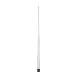 GLOBOSTAR® ALP-LINEAR LUMILINE 61764-3M Επιφανειακό / Κρεμαστό / Επιτοίχιο Προφίλ Αλουμινίου με Λευκό Γαλακτερό Πατητό Κάλυμμα για Ταινίες LED IP20 – Μαύρο Ματ – Μ300 x Π3.5 x Υ7cm