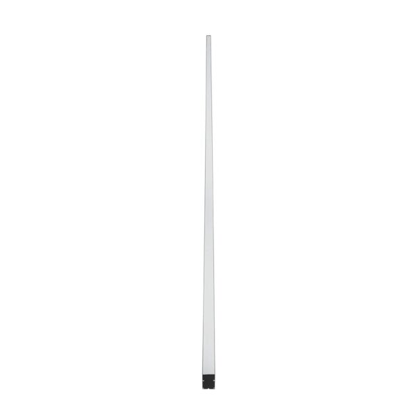 GLOBOSTAR® ALP-LINEAR LUMILINE 61764-3M Επιφανειακό / Κρεμαστό / Επιτοίχιο Προφίλ Αλουμινίου με Λευκό Γαλακτερό Πατητό Κάλυμμα για Ταινίες LED IP20 – Μαύρο Ματ – Μ300 x Π3.5 x Υ7cm