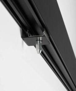 GLOBOSTAR® ALP-LINEAR LUMILINE 61764-3M Επιφανειακό / Κρεμαστό / Επιτοίχιο Προφίλ Αλουμινίου με Λευκό Γαλακτερό Πατητό Κάλυμμα για Ταινίες LED IP20 – Μαύρο Ματ – Μ300 x Π3.5 x Υ7cm