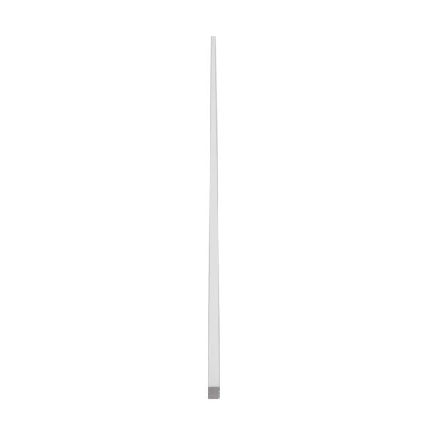 GLOBOSTAR® ALP-LINEAR LUMILINE 61765-3M Επιφανειακό / Κρεμαστό / Επιτοίχιο Προφίλ Αλουμινίου με Λευκό Γαλακτερό Πατητό Κάλυμμα για Ταινίες LED IP20 – Γκρι Ανθρακί Ματ – Μ300 x Π3.5 x Υ7cm