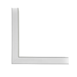 GLOBOSTAR® ALP-CORNER-SIDE90 LUMILINE 61768 Επιφανειακό / Κρεμαστό Προφίλ Αλουμινίου Γωνία με Λευκό Γαλακτερό Πατητό Κάλυμμα για Ταινίες LED IP20 – Γκρι Ανθρακί Ματ – Μ30 x Π3.5 x Υ7cm
