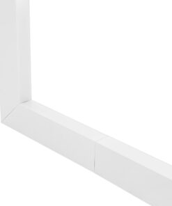 GLOBOSTAR® ALP-CORNER-IN90 LUMILINE 61769 Επιφανειακό / Κρεμαστό Προφίλ Αλουμινίου Γωνία με Λευκό Γαλακτερό Πατητό Κάλυμμα για Ταινίες LED IP20 – Λευκό Ματ – Μ30 x Π3.5 x Υ7cm