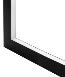 GLOBOSTAR® ALP-CORNER-IN90 LUMILINE 61770 Επιφανειακό / Κρεμαστό Προφίλ Αλουμινίου Γωνία με Λευκό Γαλακτερό Πατητό Κάλυμμα για Ταινίες LED IP20 – Μαύρο Ματ – Μ30 x Π3.5 x Υ7cm