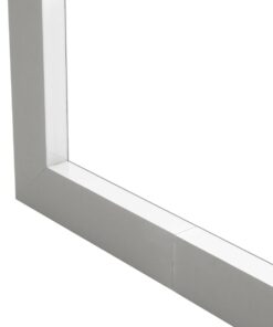 GLOBOSTAR® ALP-CORNER-IN90 LUMILINE 61771 Επιφανειακό / Κρεμαστό Προφίλ Αλουμινίου Γωνία με Λευκό Γαλακτερό Πατητό Κάλυμμα για Ταινίες LED IP20 – Γκρι Ανθρακί Ματ – Μ30 x Π3.5 x Υ7cm