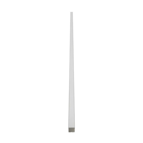GLOBOSTAR® ALP-LINEAR BRIGHTRAIL 61776-3M Επιφανειακό / Κρεμαστό / Επιτοίχιο Προφίλ Αλουμινίου με Λευκό Γαλακτερό Πατητό Κάλυμμα για Ταινίες LED IP20 – Γκρι Ανθρακί Ματ – Μ300 x Π5 x Υ7.5cm