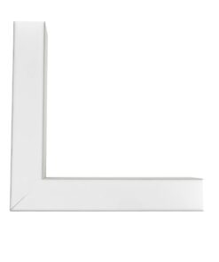 GLOBOSTAR® ALP-CORNER-SIDE90 BRIGHTRAIL 61779 Επιφανειακό / Κρεμαστό Προφίλ Αλουμινίου Γωνία με Λευκό Γαλακτερό Πατητό Κάλυμμα για Ταινίες LED IP20 – Γκρι Ανθρακί Ματ – Μ30 x Π5 x Υ7.5cm