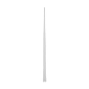 GLOBOSTAR® ALP-LINEAR RECESSA 61785-3M Χωνευτό Προφίλ Αλουμινίου με Λευκό Γαλακτερό Πατητό Κάλυμμα για Ταινίες LED IP20 – Λεικό Ματ – Μ300 x Π3.5 x Υ4cm