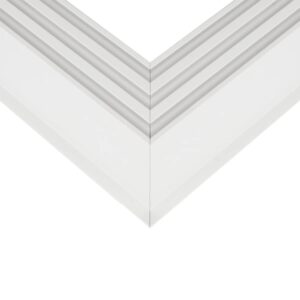 GLOBOSTAR® ALP-CORNER-SIDE90 RECESSA 61788 Χωνευτό Προφίλ Αλουμινίου Γωνία με Λευκό Γαλακτερό Πατητό Κάλυμμα για Ταινίες LED IP20 – Λευκό Ματ – Μ30 x Π3.5 x Υ4cm