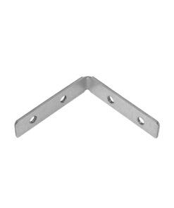 GLOBOSTAR® BRIGHTRAIL 61795 Σύνδεσμος Γ Επέκτασης Προφίλ Αλουμινίου – Ασημί – Μ4.8 x Π1 x Υ4.8cm