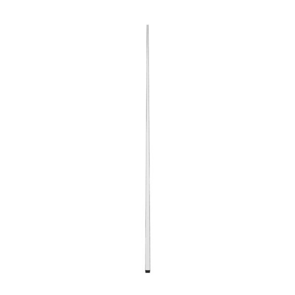 GLOBOSTAR® ALP-LINEAR GLOWTRACK 61797-3M Επιφανειακό Προφίλ Αλουμινίου με Λευκό Γαλακτερό Πατητό Κάλυμμα για Ταινίες LED IP20 – Μαύρο Ματ – Μ300 x Π2 x Υ2cm – Πακέτο 5 Τεμαχίων