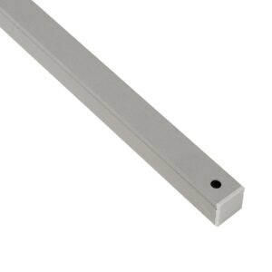 GLOBOSTAR® ALP-LINEAR GLOWTRACK 61798-3M Επιφανειακό Προφίλ Αλουμινίου με Λευκό Γαλακτερό Πατητό Κάλυμμα για Ταινίες LED IP20 – Γκρι Ανθρακί Ματ – Μ300 x Π2 x Υ2cm – Πακέτο 5 Τεμαχίων
