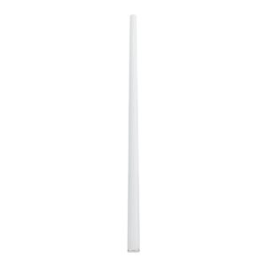 GLOBOSTAR® ALP-LINEAR CURBARIO 70863-1M Επιφανειακό Εύκαμπτο Προφίλ Αλουμινίου με Λευκό Γαλακτερό Πατητό Κάλυμμα για Ταινίες LED IP20 – Λευκό – Μ100 x Π1.8 x Υ0.5cm
