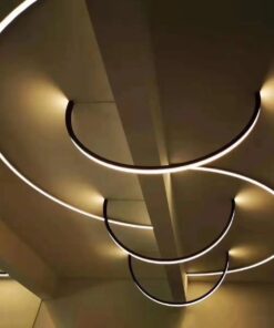 GLOBOSTAR® ALP-LINEAR CURBARIO 70863-1M Επιφανειακό Εύκαμπτο Προφίλ Αλουμινίου με Λευκό Γαλακτερό Πατητό Κάλυμμα για Ταινίες LED IP20 – Λευκό – Μ100 x Π1.8 x Υ0.5cm