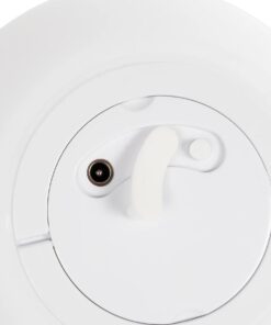 GLOBOSTAR® AQUAGLOW 71473 Μοντέρνο Φωτιστικό Κήπου Μπάλα με IR Ασύρματο Χειριστήριο LED 3W 240lm 360° DC 5V με USB-C με Επαναφορτιζόμενη Μπαταρία Li-ion 3.7V 2×18650 1400mAh Αδιάβροχο IP54 Πολύχρωμο RGBW Dimmable – Sanan SMD Chip – Γαλακτερό Λευκό – Μ15 x Π15 x Υ15cm – 2 Χρόνια Εγγύηση