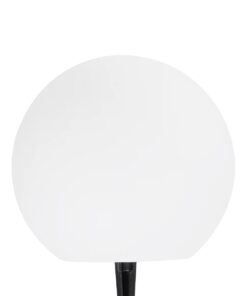 GLOBOSTAR® AQUAGLOW 71474 Μοντέρνο Φωτιστικό Κήπου Μπάλα με IR Ασύρματο Χειριστήριο LED 3W 240lm 360° DC 5V με USB-C με Ενσωματωμένο Φωτοβολταϊκό Panel 6V 1W & Επαναφορτιζόμενη Μπαταρία Li-ion 3.7V 2×18650 1400mAh Αδιάβροχο IP54 Πολύχρωμο RGBW Dimmable – Sanan SMD Chip – Γαλακτερό Λευκό – Μ25 x Π25 x Υ25cm – 2 Χρόνια Εγγύηση