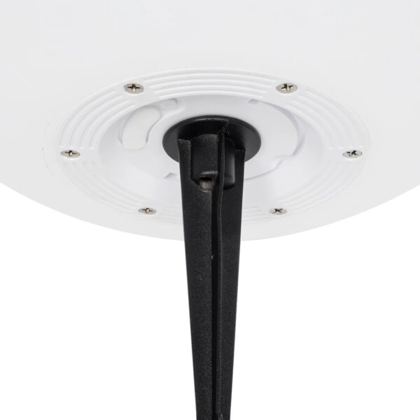 GLOBOSTAR® AQUAGLOW 71475 Μοντέρνο Φωτιστικό Κήπου Μπάλα με IR Ασύρματο Χειριστήριο LED 5W 400lm 360° DC 5V με USB-C με Ενσωματωμένο Φωτοβολταϊκό Panel 6V 1.5W & Επαναφορτιζόμενη Μπαταρία Li-ion 3.7V 3×18650 1800mAh Αδιάβροχο IP54 Πολύχρωμο RGBW Dimmable – Sanan SMD Chip – Γαλακτερό Λευκό – Μ35 x Π35 x Υ35cm – 2 Χρόνια Εγγύηση