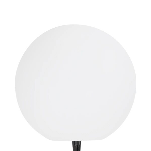 GLOBOSTAR® AQUAGLOW 71475 Μοντέρνο Φωτιστικό Κήπου Μπάλα με IR Ασύρματο Χειριστήριο LED 5W 400lm 360° DC 5V με USB-C με Ενσωματωμένο Φωτοβολταϊκό Panel 6V 1.5W & Επαναφορτιζόμενη Μπαταρία Li-ion 3.7V 3×18650 1800mAh Αδιάβροχο IP54 Πολύχρωμο RGBW Dimmable – Sanan SMD Chip – Γαλακτερό Λευκό – Μ35 x Π35 x Υ35cm – 2 Χρόνια Εγγύηση