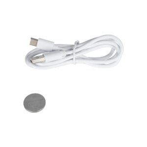 GLOBOSTAR® ZENTIME 76554 Μοντέρνο Επιτραπέζιο Φωτιστικό Γραφείου με Ασύρματη Φόρτιση 15W 3A & Ψηφιακό Ρολόι LED 3.5W 350lm 120° DC 5V με USB-C IP20 Ρυθμιζόμενο Λευκό CCT με Αφή 2700K/4500K/6000K Dimmable – Sanan SMD Chip – Μαύρο – Μ19.5 x Π14.5 x Υ38.8cm – 2 Χρόνια Εγγύηση