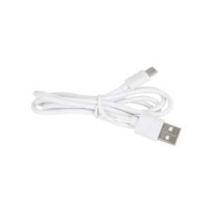 GLOBOSTAR® OLDY 76557 Μοντέρνο Επιτραπέζιο Φωτιστικό Γραφείου με Ασύρματη Φόρτιση 15W 3A, 5W Bluetooth Ηχείο & Ψηφιακό Ρολόι LED 3W 300lm 120° DC 5V με USB-C IP20 Ρυθμιζόμενο Λευκό CCT με Αφή 2700K/4500K/6000K Dimmable – Sanan SMD Chip – Λευκό – Μ13 x Π25 x Υ43cm – 2 Χρόνια Εγγύηση